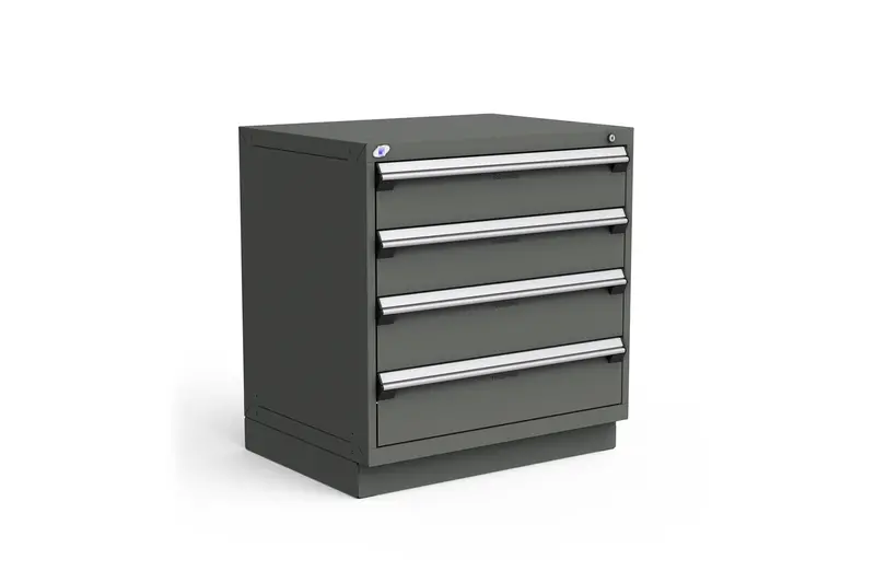 Rousseau 4-Drawer Cabinet – Layout Option 1 1