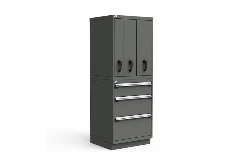 Rousseau R2V 3-Drawer Compact Tool Cabinet 1