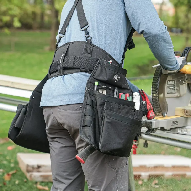 Rr Buildings Padded Tool Belt – Ergonomic Waist Support System 2