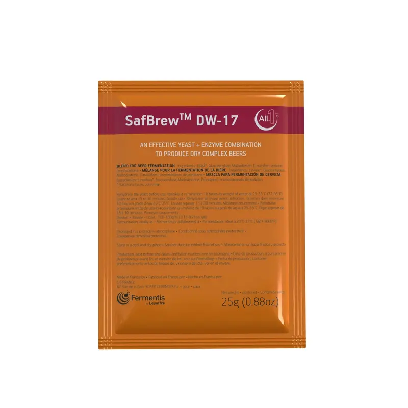 Safbrew Dw-17 All-In-One Yeast & Enzyme Blend (25 G) – Dry Wheat Beer Culture 1