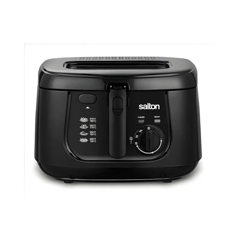 Salton Cool Touch Deep Fryer – 2.5-Quart Black Appliance 1