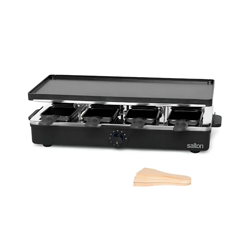 Salton Rectangular 8-Serving Raclette Grill