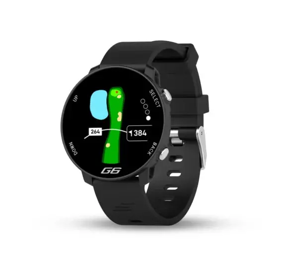 Shot Scope G6 Gps Golf Watch – Black Model (Ss-Wat-G6-Blk) 1