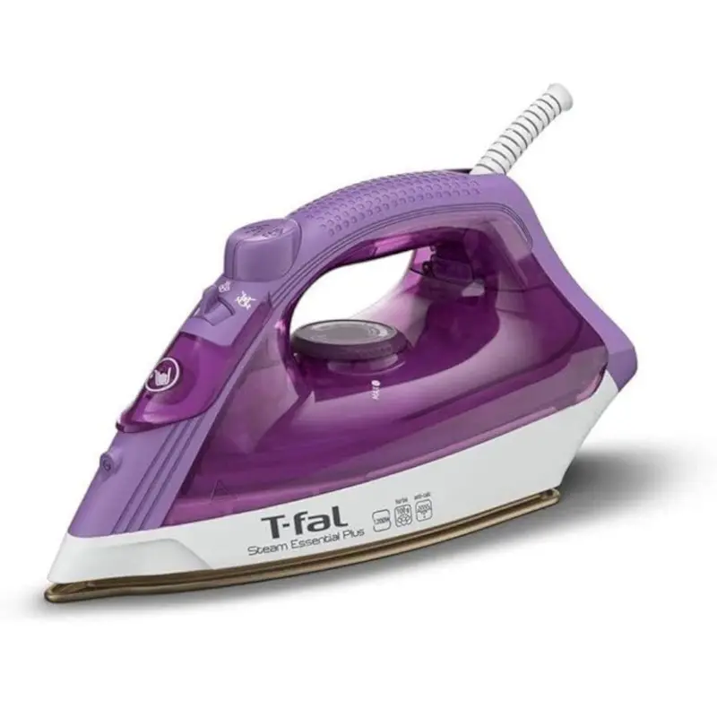 T-Fal Steam Essential Plus Ceramic Soleplate Steam Iron (Fv1955) 1
