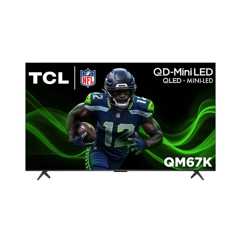 Tcl 65-Inch 4K Uhd Qd-Mini Led Smart Tv With Google Tv & Hdr (65Qm67K, 2025) 1