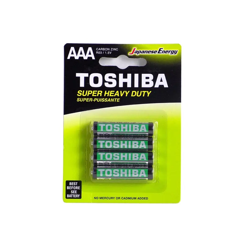 Toshiba Aaa Alkaline Batteries – Pack Of 4 1