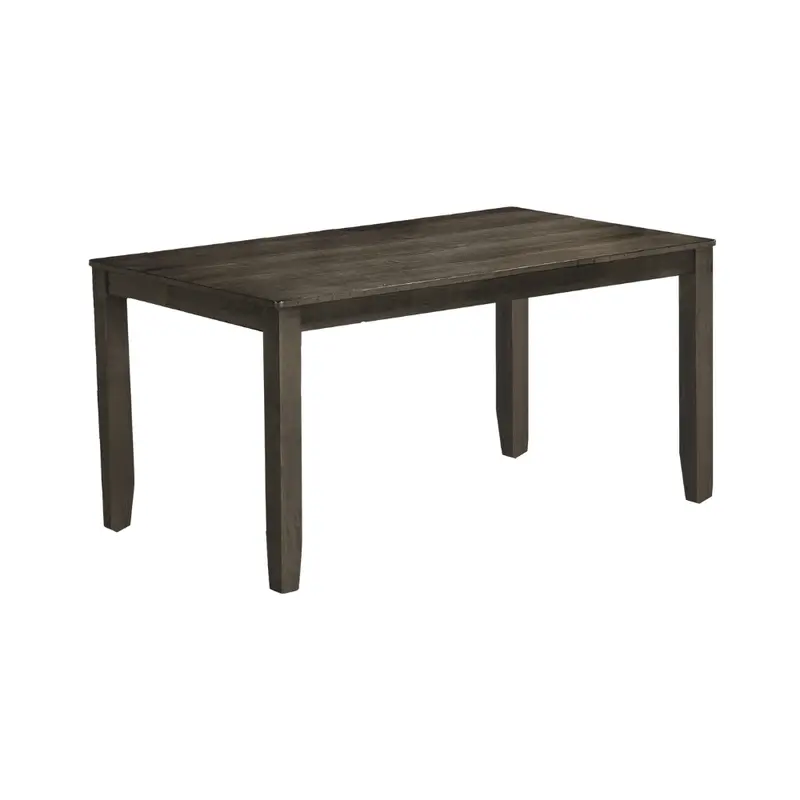Vintage Gray Veneer Dining Table – Monarch Model I1346 1
