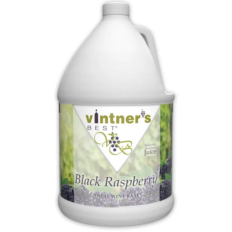 Vintner'S Best Black Raspberry Fruit Wine Base – 128 Oz 1