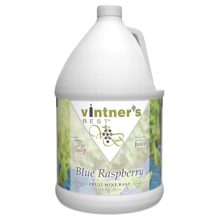 Vintner'S Best Blue Raspberry Fruit Wine Base – 128 Oz 1