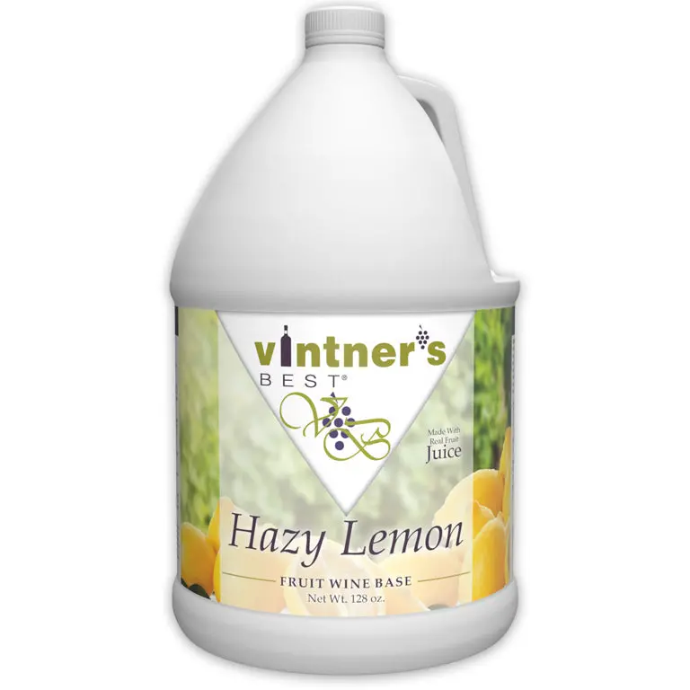 Vintner'S Best Hazy Lemon Fruit Wine Base – 128 Oz 1