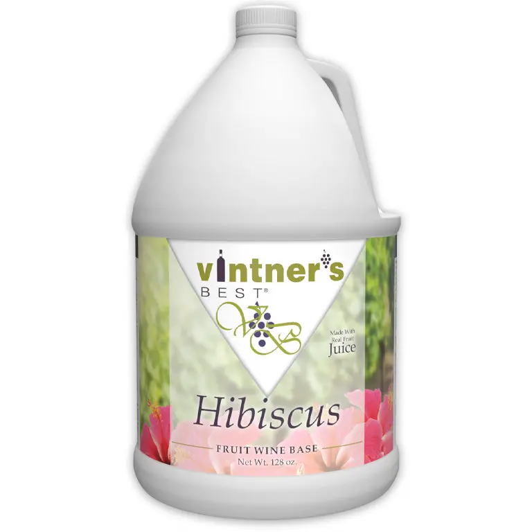 Vintner'S Best Hibiscus Fruit Wine Base (128 Oz) – Tart, Floral, And Vibrant Ready-To-Use Base 1