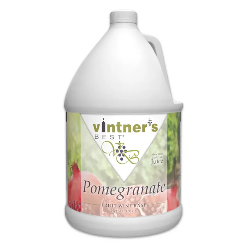 Vintner'S Best Pomegranate Fruit Wine Base (128 Oz) – Ready-To-Ferment Concentrate 1