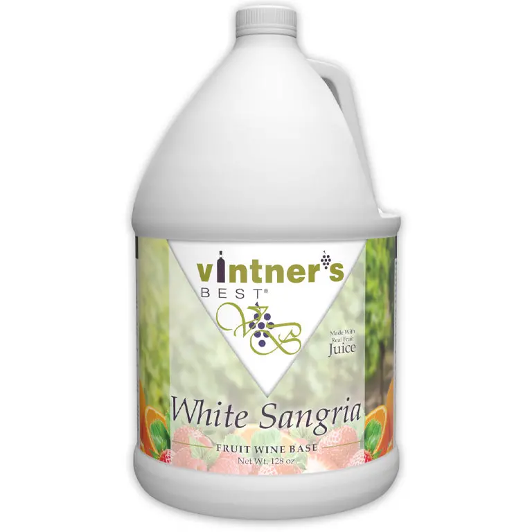 Vintner'S Best White Sangria Fruit Wine Base (128 Oz) – Ready-To-Ferment Blend 1