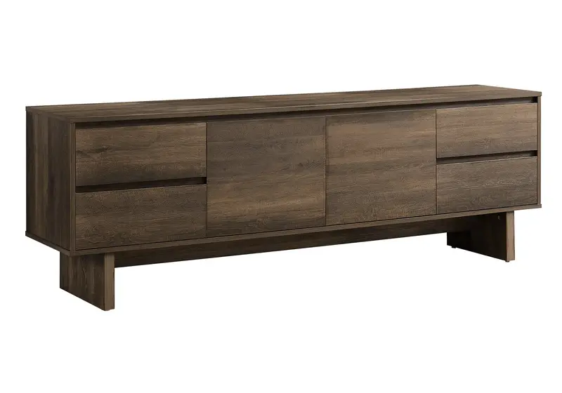 Woodgrain-Finish Tv Cabinet With Ample Storage Space (Model I2718) 1