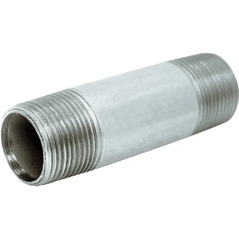 Anvil Galvanized Steel Nipple – 1/8 In X 3 In, Welded Construction 1