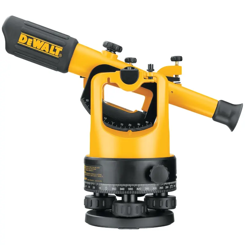 Dewalt 200-Foot Range Optical Transit Level For Precision Grading & Alignment 1
