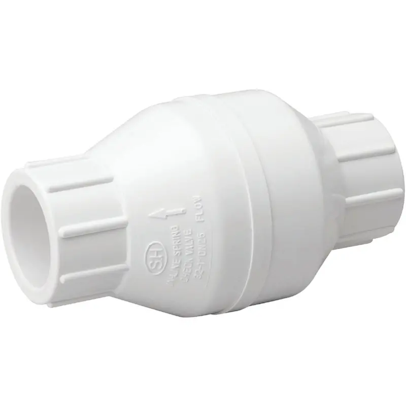 Proline Pvc Schedule 40 Solvent-Weld Check Valve – 1 In. Diameter, For Drainage Systems 1